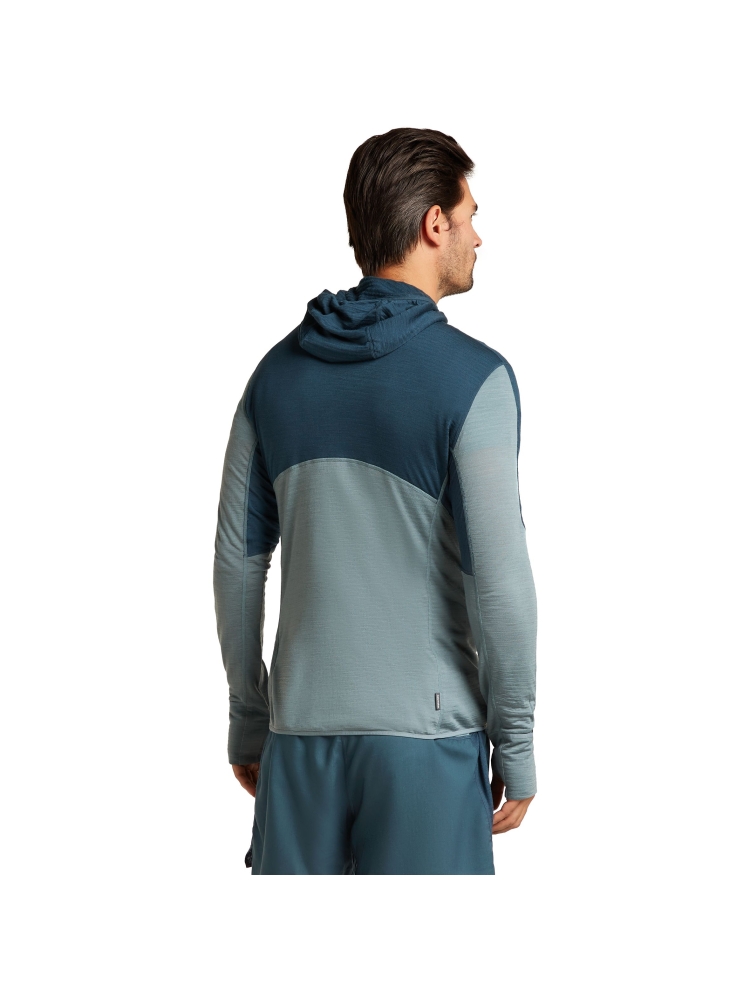 Icebreaker Mer 200 Realfleece Descender LS Zip Abyss/Blue/Ash IBBA56VZ-0C41 fleeces en truien online bestellen bij Kathmandu Outdoor & Travel