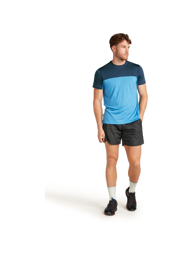 Icebreaker Mer Cool-Lite Sphere III SS T Colour Arctic/Abyss/CB IB0A56X3-0GE1 shirts en tops online bestellen bij Kathmandu Outdoor & Travel