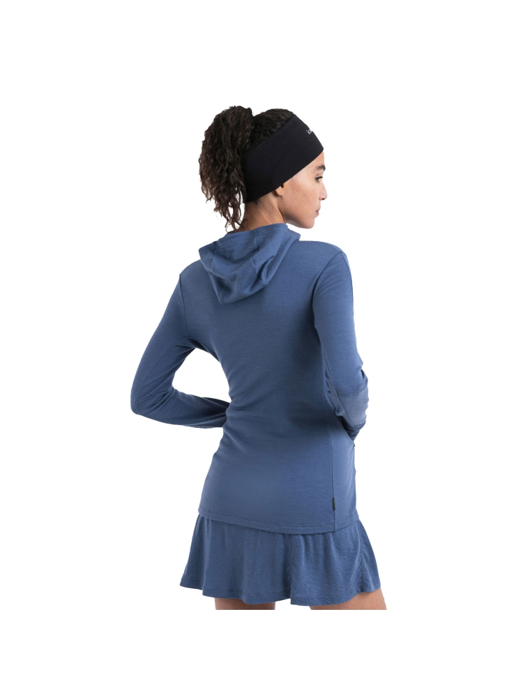 Icebreaker Mer 260 QuantuIV LS Zip Hoodie Women's Dawn IBBA56XR-A761 fleeces en truien online bestellen bij Kathmandu Outdoor & Travel