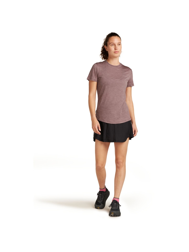 Icebreaker Mer 125 Cool-Lite Sphere III SS Tee Women's Carob Hthr IB0A56ZO-0BW1 shirts en tops online bestellen bij Kathmandu Outdoor & Travel