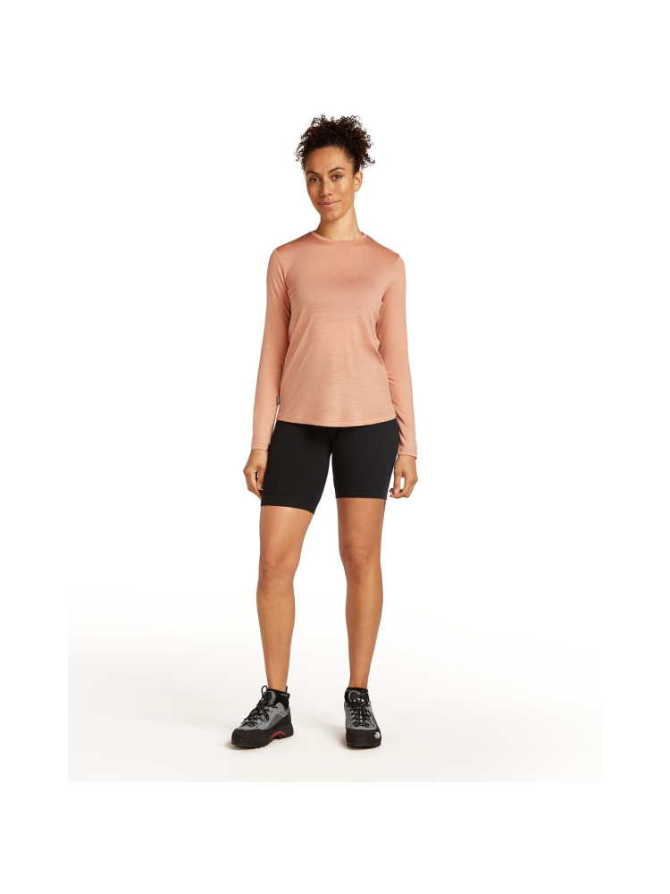 Icebreaker Mer 125 Cool-Lite Sphere III LS Tee Women's Desert Sand IB0A56ZN-0AC1 shirts en tops online bestellen bij Kathmandu Outdoor & Travel
