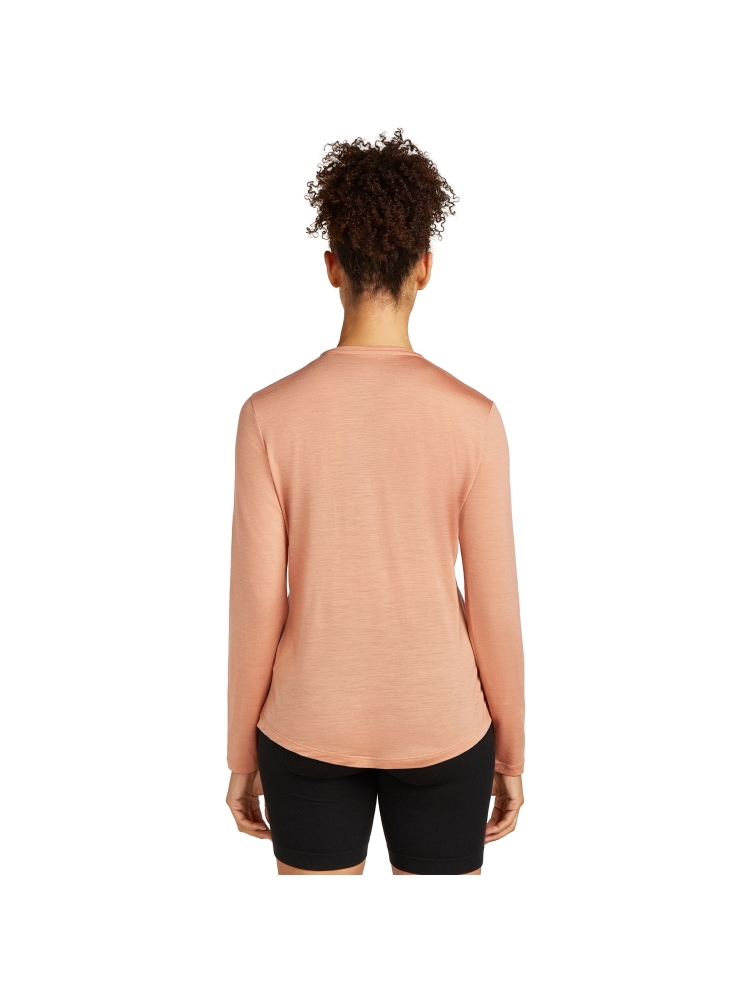 Icebreaker Mer 125 Cool-Lite Sphere III LS Tee Women's Desert Sand IB0A56ZN-0AC1 shirts en tops online bestellen bij Kathmandu Outdoor & Travel