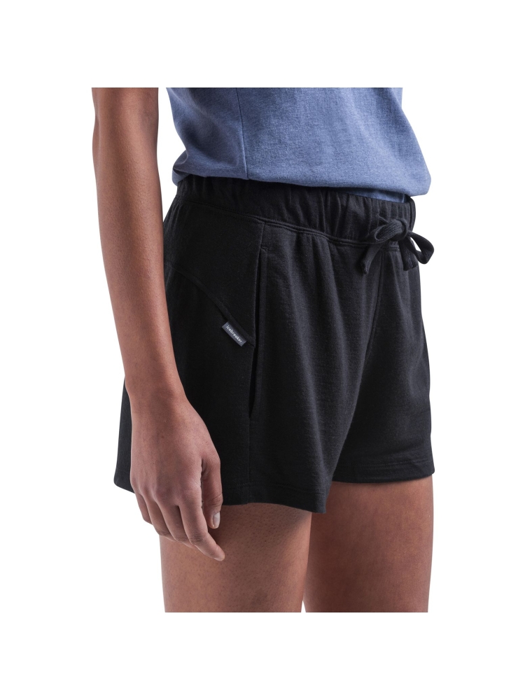 Icebreaker Mer Crush II Shorts Women's Black IB0A56XH-0011 broeken online bestellen bij Kathmandu Outdoor & Travel