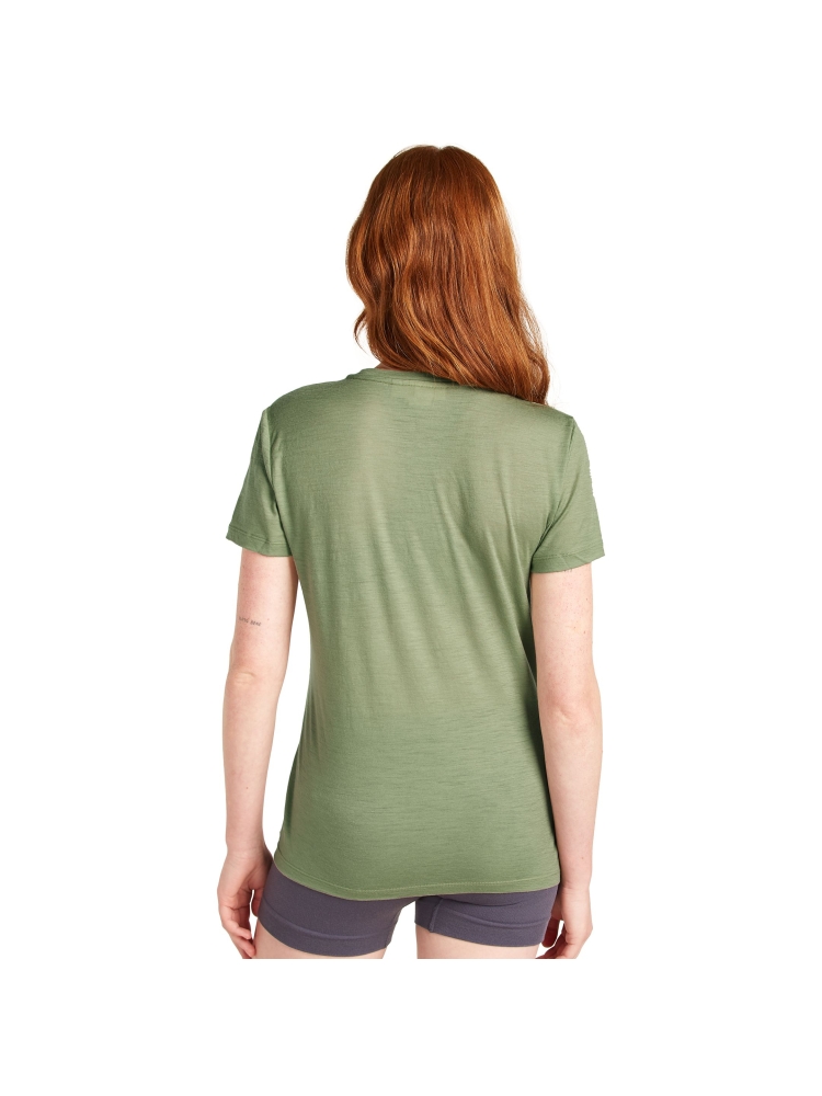 Icebreaker Mer 150 Tech Lite SS Tee Single Line C Women's Lichen IB0A576N-A741 shirts en tops online bestellen bij Kathmandu Outdoor & Travel