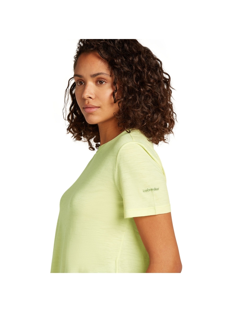 Icebreaker Mer 150 Tech Lite III SS Crop Tee Women's Citrine IB0A56Y2-0AB1 shirts en tops online bestellen bij Kathmandu Outdoor & Travel