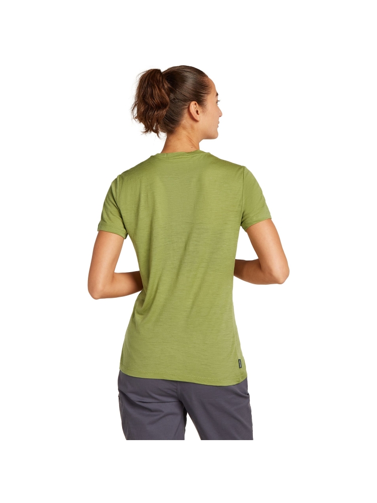 Icebreaker Mer 150 Tech Lite SS Tee Fresh Fern Women's Olive IB0A576P-0AA1 shirts en tops online bestellen bij Kathmandu Outdoor & Travel