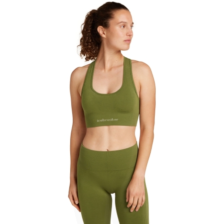 Icebreaker  Mer 260 Zoneknit Seamless Bra Women's Sphagnum