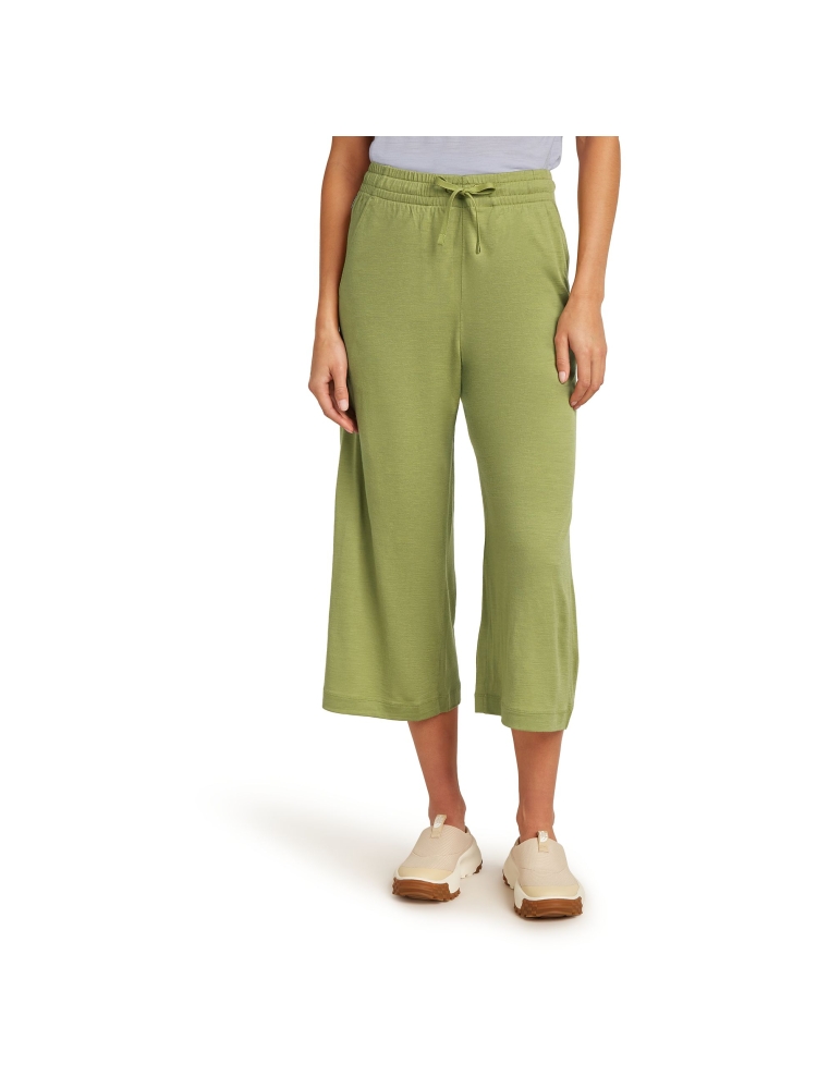 Icebreaker Granary Culottes Women's Olive IB0A56OP-0AA1 broeken online bestellen bij Kathmandu Outdoor & Travel