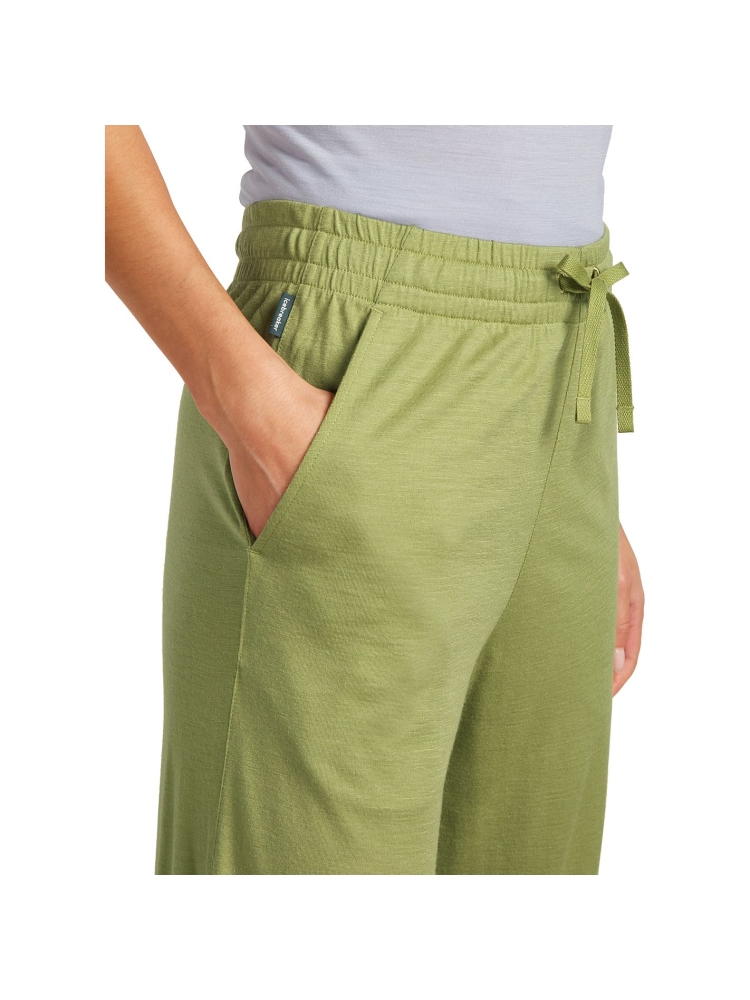 Icebreaker Granary Culottes Women's Olive IB0A56OP-0AA1 broeken online bestellen bij Kathmandu Outdoor & Travel