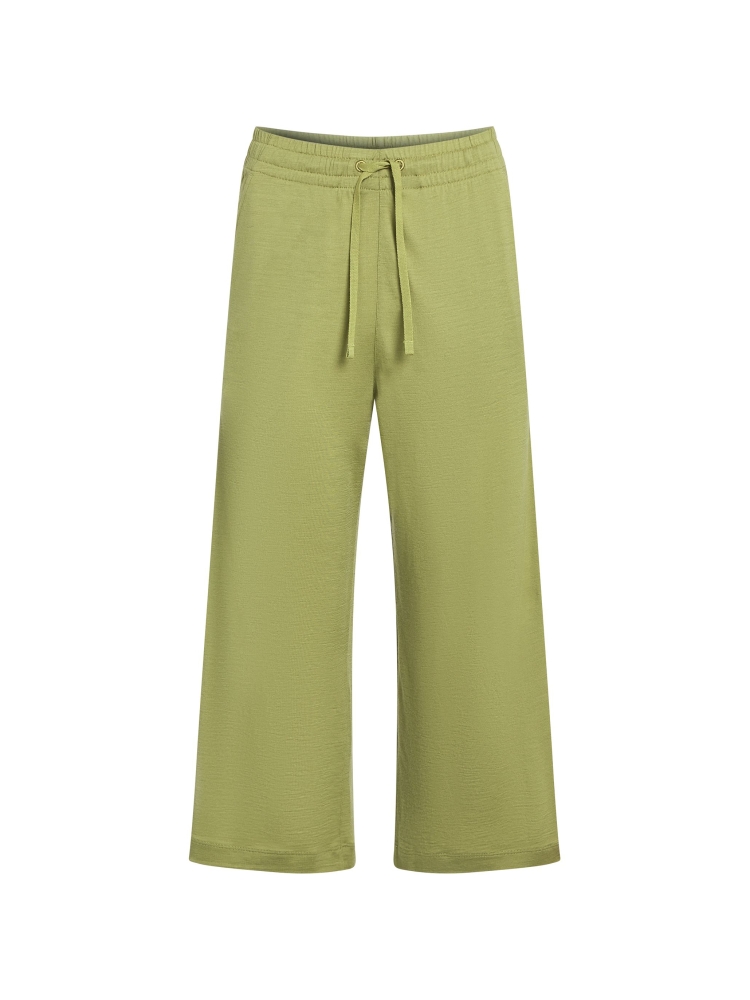 Icebreaker Granary Culottes Women's Olive IB0A56OP-0AA1 broeken online bestellen bij Kathmandu Outdoor & Travel