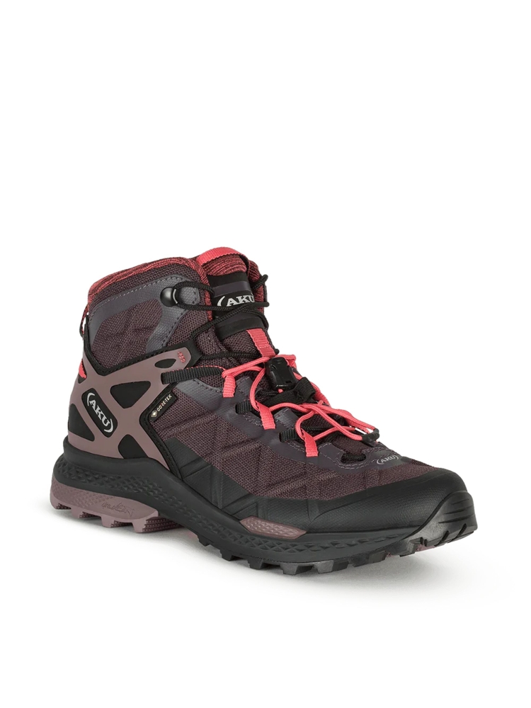 AKU Rocket Mid DFS Gtx Women's Deep violet coral 711-566 wandelschoenen dames online bestellen bij Kathmandu Outdoor & Travel