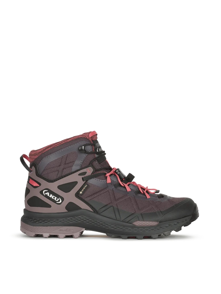 AKU Rocket Mid DFS Gtx Women's Deep violet coral 711-566 wandelschoenen dames online bestellen bij Kathmandu Outdoor & Travel