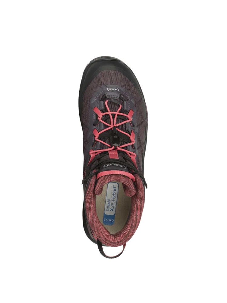 AKU Rocket Mid DFS Gtx Women's Deep violet coral 711-566 wandelschoenen dames online bestellen bij Kathmandu Outdoor & Travel
