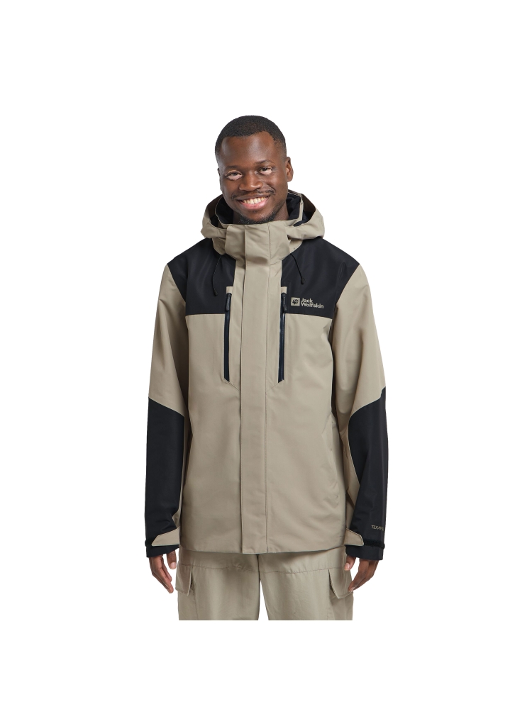 Jack Wolfskin Jasper 2L Jacket stone 1108373-4030 jassen online bestellen bij Kathmandu Outdoor & Travel