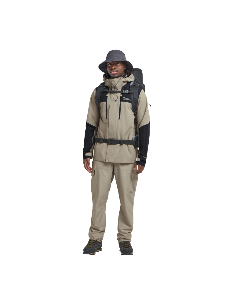 Jack Wolfskin Jasper 2L Jacket stone 1108373-4030 jassen online bestellen bij Kathmandu Outdoor & Travel