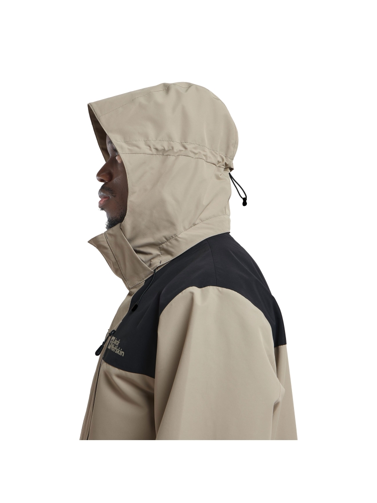 Jack Wolfskin Jasper 2L Jacket stone 1108373-4030 jassen online bestellen bij Kathmandu Outdoor & Travel