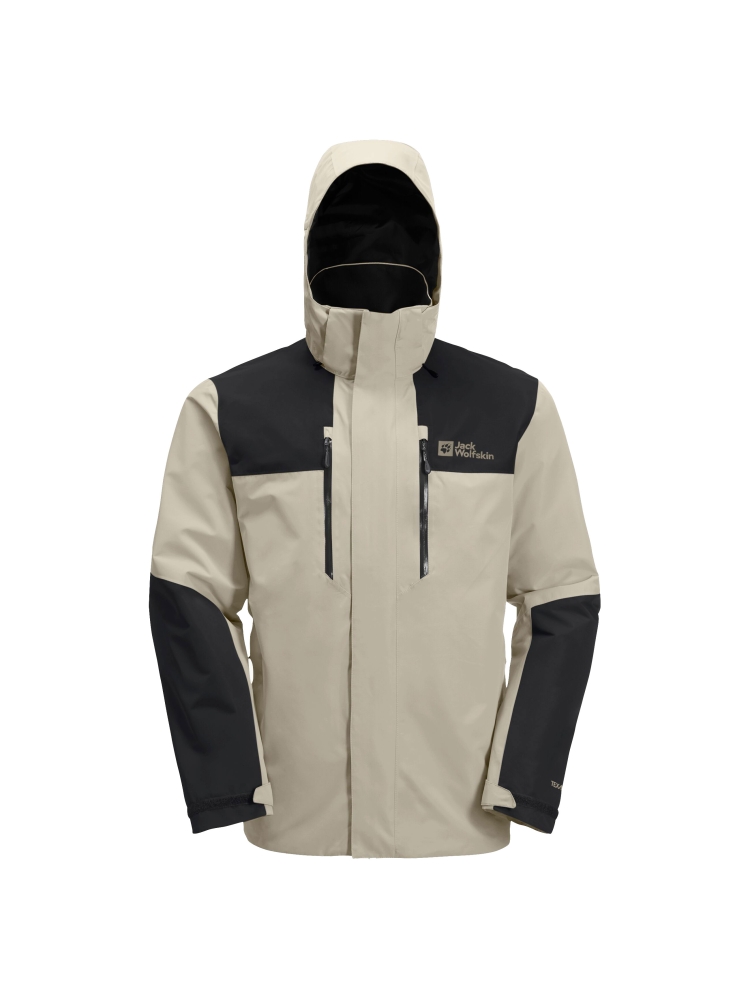 Jack Wolfskin Jasper 2L Jacket stone 1108373-4030 jassen online bestellen bij Kathmandu Outdoor & Travel