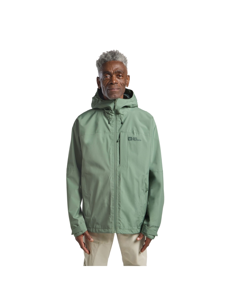 Jack Wolfskin Tempest 2L Jacket eucalyptus A63900-4029 jassen online bestellen bij Kathmandu Outdoor & Travel