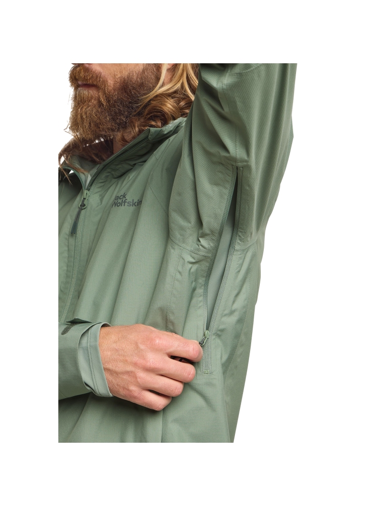 Jack Wolfskin Prelight 2.5L Jacket eucalyptus A63769-4029 jassen online bestellen bij Kathmandu Outdoor & Travel