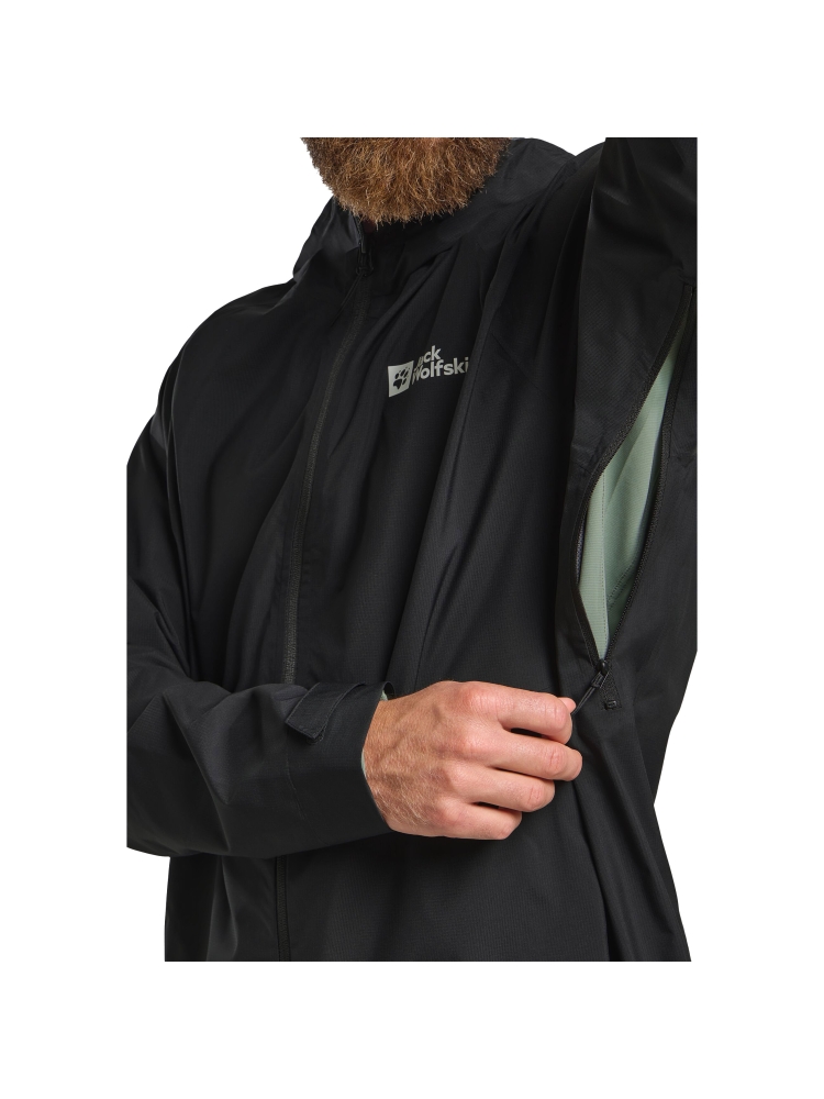 Jack Wolfskin Prelight 2.5L Jacket black A63769-6000 jassen online bestellen bij Kathmandu Outdoor & Travel
