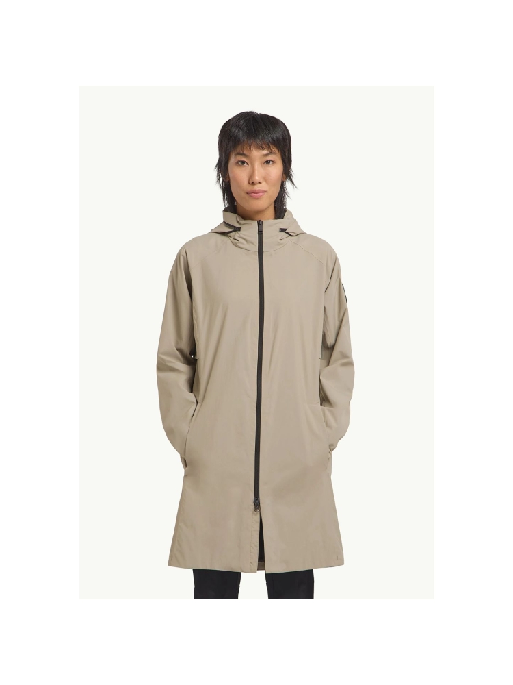 Jack Wolfskin Wellsee Coat Women's stone A63896-4030 jassen online bestellen bij Kathmandu Outdoor & Travel