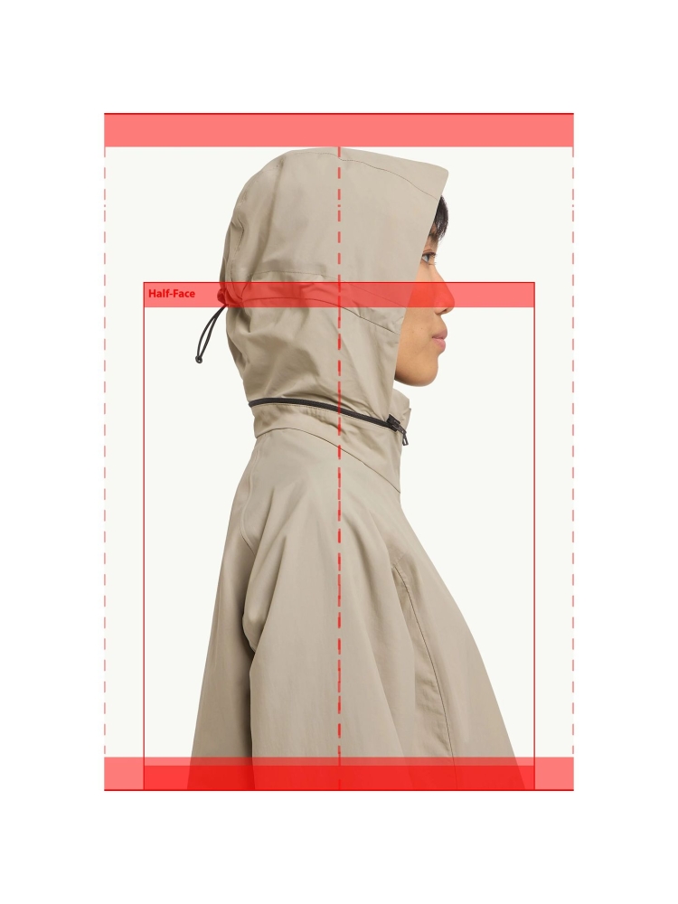 Jack Wolfskin Wellsee Coat Women's stone A63896-4030 jassen online bestellen bij Kathmandu Outdoor & Travel