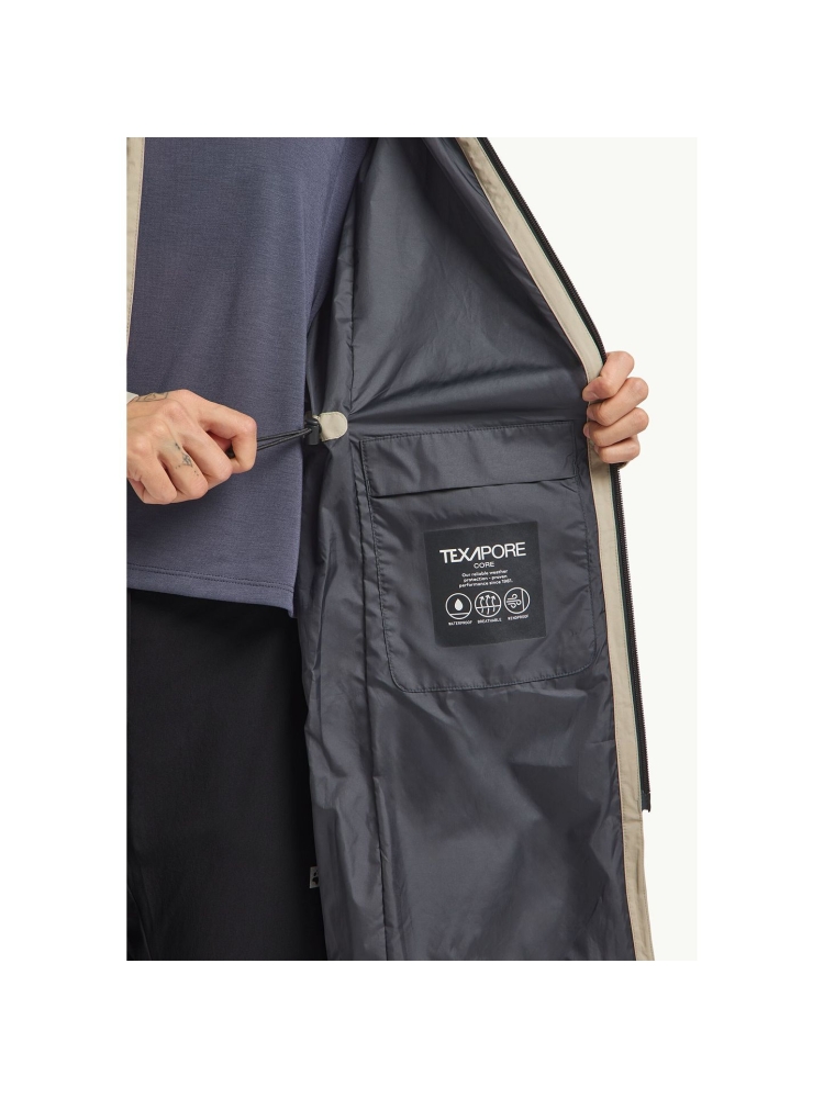 Jack Wolfskin Wellsee Coat Women's stone A63896-4030 jassen online bestellen bij Kathmandu Outdoor & Travel