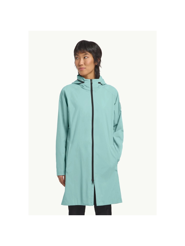 Jack Wolfskin Wellsee Coat Women's soft jade A63896-E0180 jassen online bestellen bij Kathmandu Outdoor & Travel