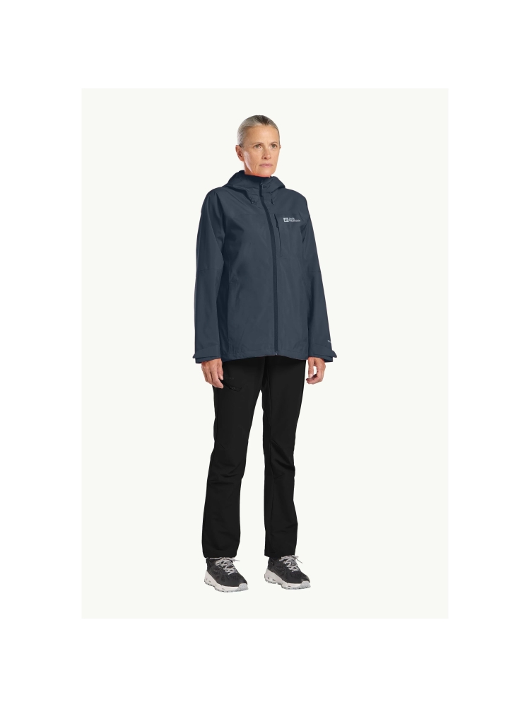 Jack Wolfskin Tempest 2L Jacket Women's midnight sky A63901-C0412 jassen online bestellen bij Kathmandu Outdoor & Travel