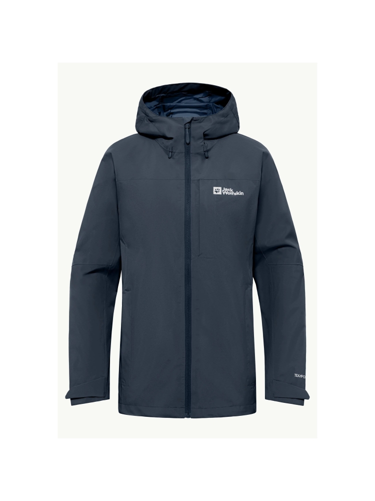 Jack Wolfskin Tempest 2L Jacket Women's midnight sky A63901-C0412 jassen online bestellen bij Kathmandu Outdoor & Travel