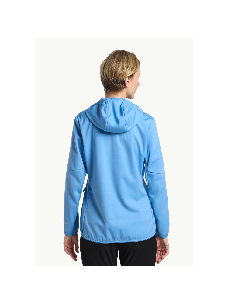 Jack Wolfskin Feldberg Hoody Women's mid blue A63971-C0454 fleeces en truien online bestellen bij Kathmandu Outdoor & Travel