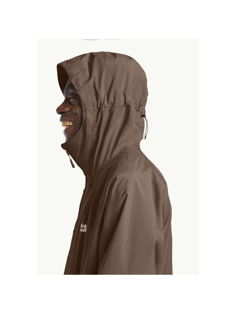 Jack Wolfskin Tempest 2L Jacket cold coffee A63900-5719 jassen online bestellen bij Kathmandu Outdoor & Travel