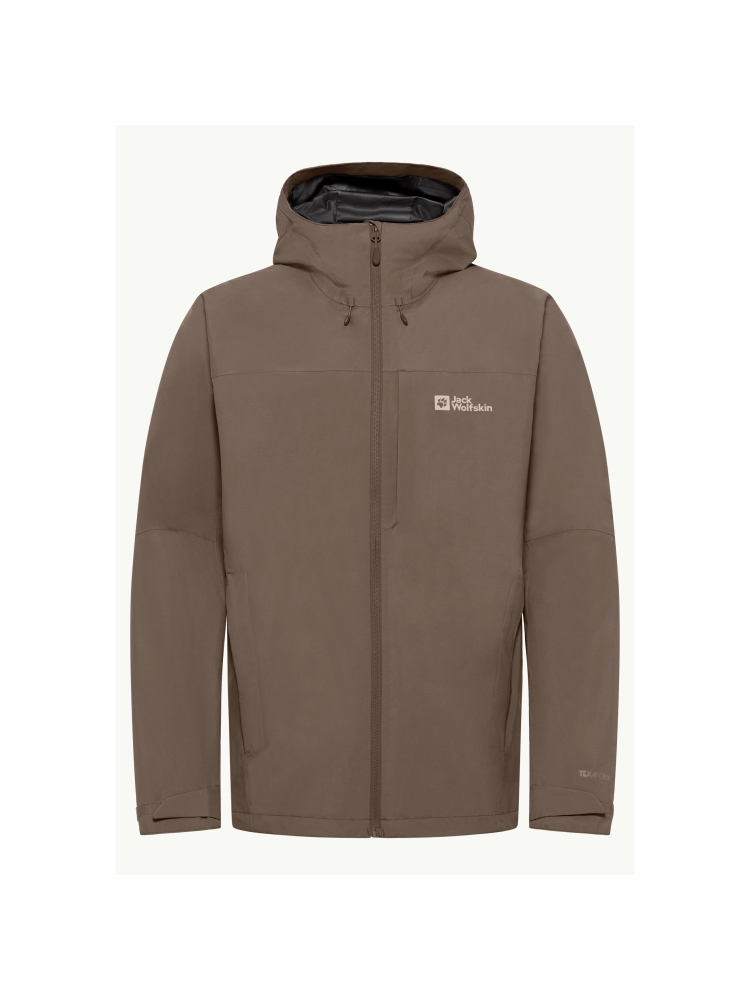 Jack Wolfskin Tempest 2L Jacket cold coffee A63900-5719 jassen online bestellen bij Kathmandu Outdoor & Travel