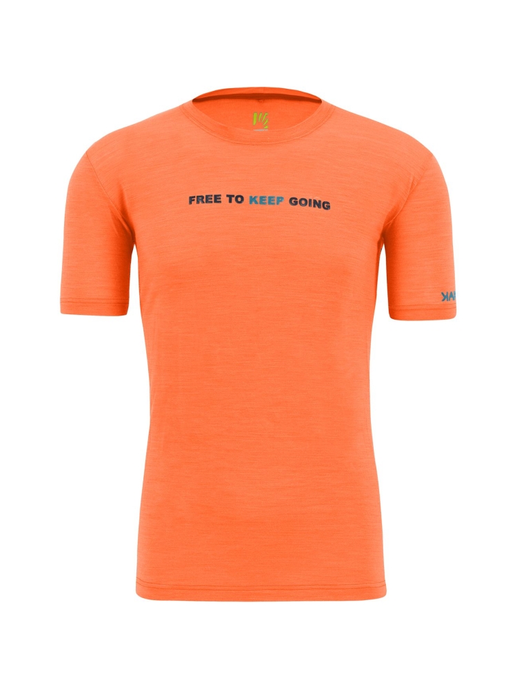 Karpos Coppolo Mer. T-Shirt Spicy Orange 2531032-31 shirts en tops online bestellen bij Kathmandu Outdoor & Travel