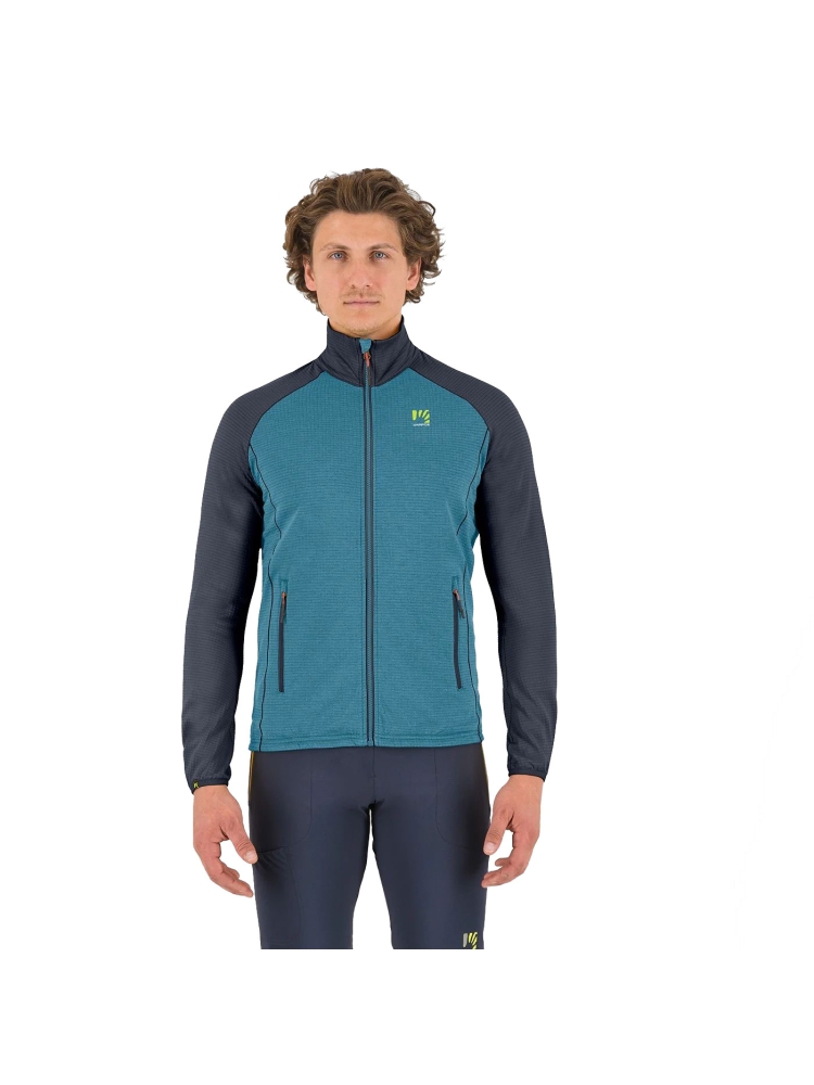 Karpos Ambrizzola Full-Zip Larkspur/Outer Space 2531063-31 fleeces en truien online bestellen bij Kathmandu Outdoor & Travel