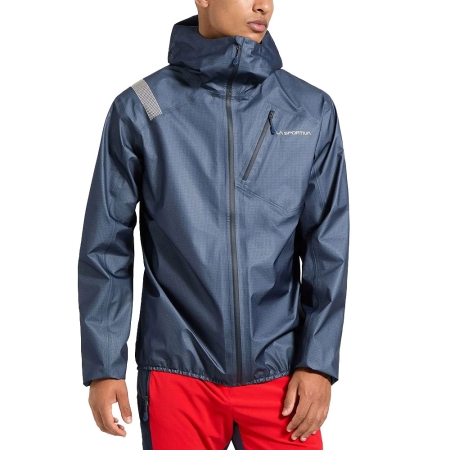 La Sportiva  Aequilibrium Lite Gtx Jkt Night Sky/Chalk