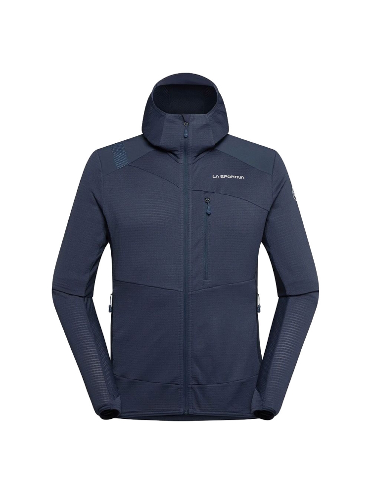 La Sportiva La Sportiva Aequilibrium Thermal Hoody S20-646004 fleeces en truien La Sportiva Aequilibrium Thermal Hoody Night Sky/Chalk S20-646004 fleeces en truien online bestellen bij Kathmandu Outdoor & Travel