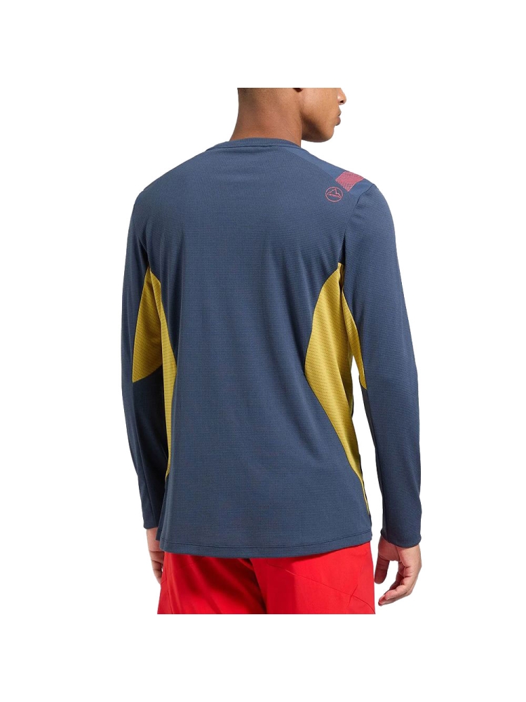 La Sportiva Beyond Longsleeve Night Sky/Savana U01-646732 shirts en tops online bestellen bij Kathmandu Outdoor & Travel