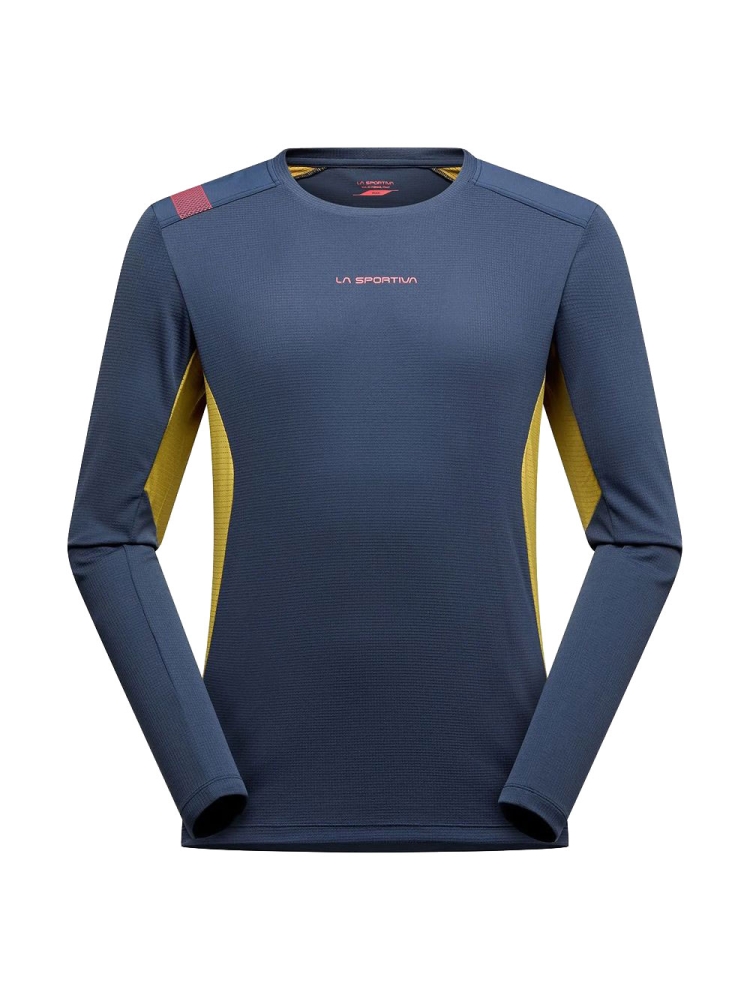 La Sportiva Beyond Longsleeve Night Sky/Savana U01-646732 shirts en tops online bestellen bij Kathmandu Outdoor & Travel