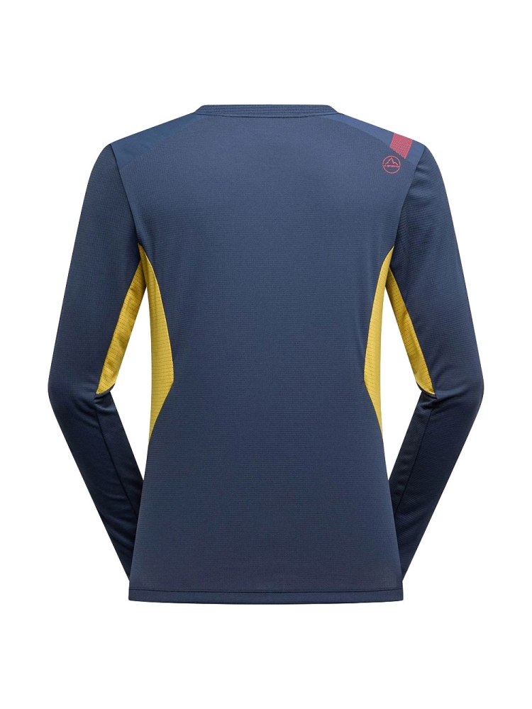 La Sportiva Beyond Longsleeve Night Sky/Savana U01-646732 shirts en tops online bestellen bij Kathmandu Outdoor & Travel
