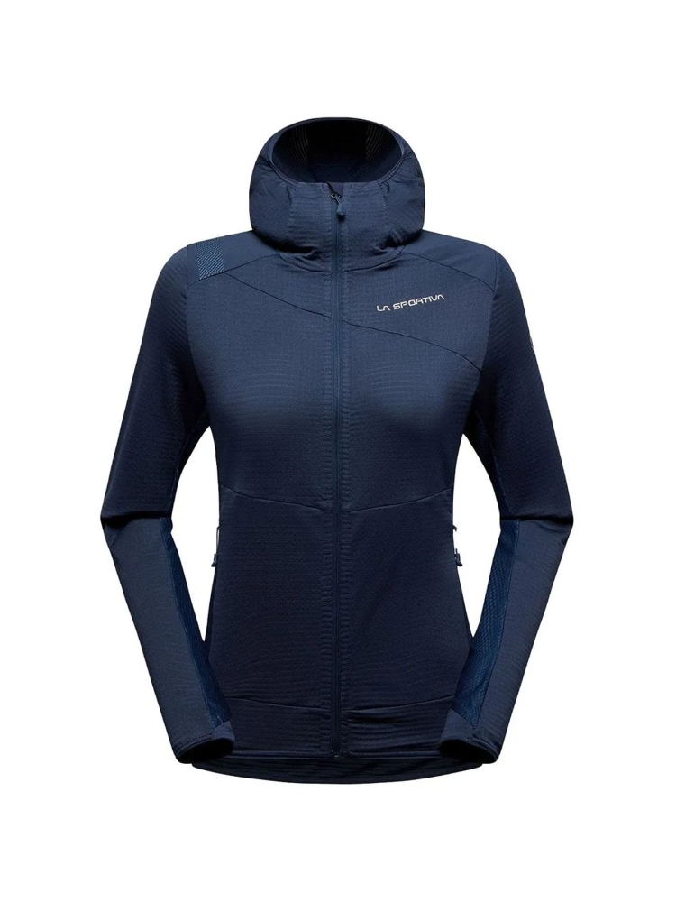 La Sportiva Chill Thermal Hoody Women's Night Sky/Chalk Q88-646004 fleeces en truien online bestellen bij Kathmandu Outdoor & Travel