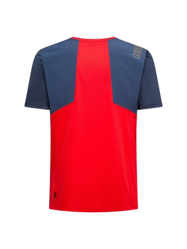 La Sportiva Ridge T-Shirt  Mountain Red/Night Sky U00-324646 shirts en tops online bestellen bij Kathmandu Outdoor & Travel