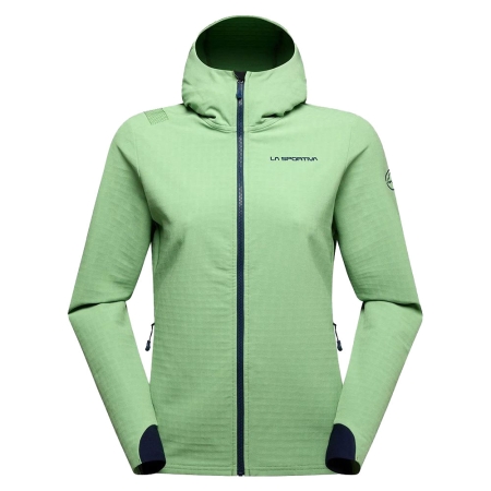 La Sportiva  Descender Storm Jkt Women's Aspen Green/Night Sky