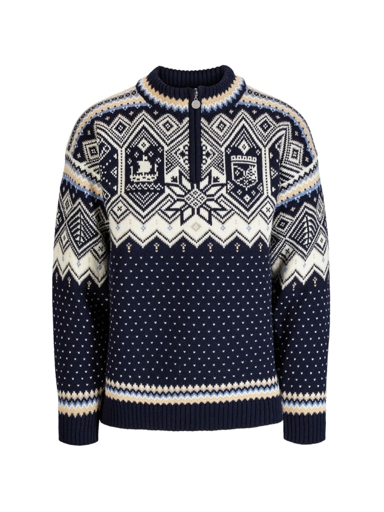 Dale VM Trondheim Masc. Sweater Navy  Offwhite  Sandmel. 96051-C00 fleeces en truien online bestellen bij Kathmandu Outdoor & Travel