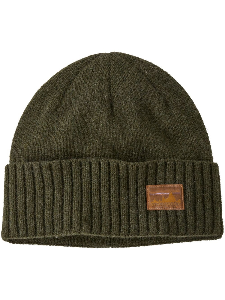Patagonia Brodeo Beanie '73 Skyline: Pine Needle Green 29206-SKPG kleding accessoires online bestellen bij Kathmandu Outdoor & Travel