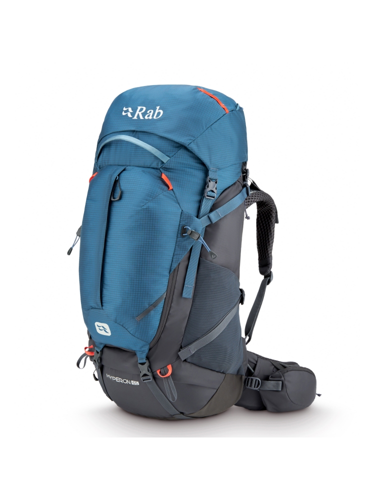 Rab Hyperon 65 Orion Blue/Anthracite QAP-81-ORA trekkingrugzakken online bestellen bij Kathmandu Outdoor & Travel