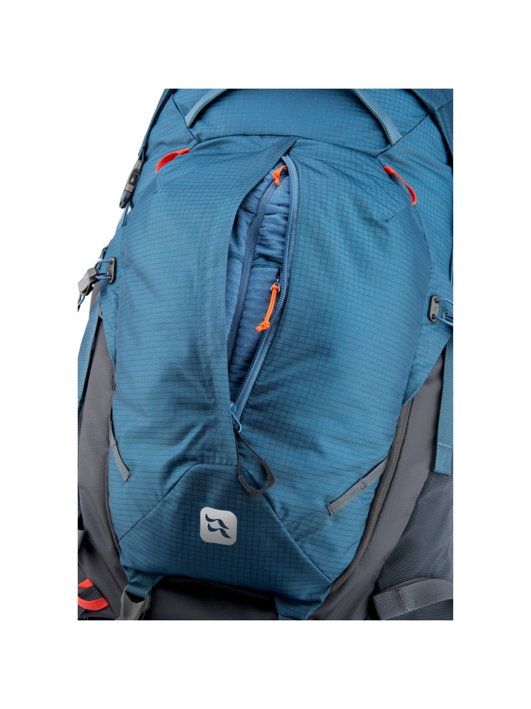 Rab Hyperon 65 ND Orion Blue/Anthracite QAP-84-ORA trekkingrugzakken online bestellen bij Kathmandu Outdoor & Travel