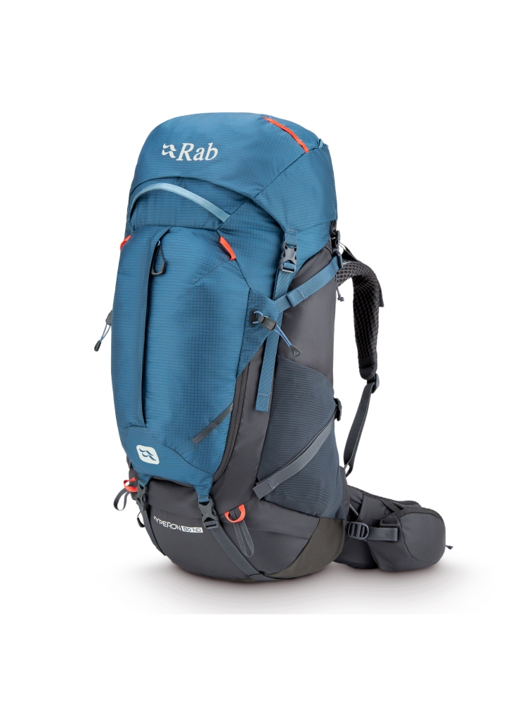 Rab Hyperon 80 ND Orion Blue/Anthracite QAP-85-ORA trekkingrugzakken online bestellen bij Kathmandu Outdoor & Travel