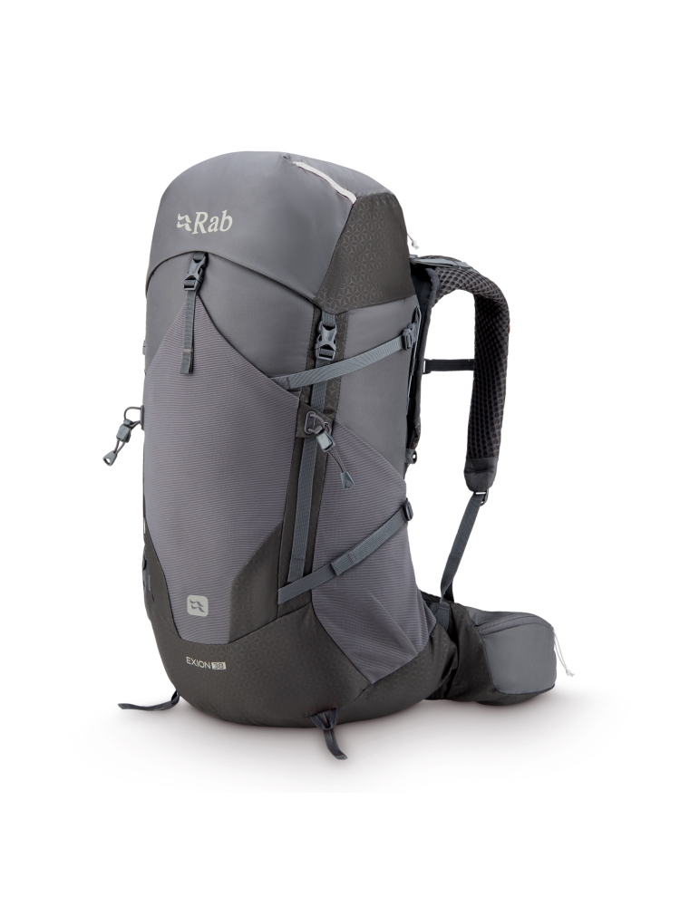 Rab Exion 38 Anthracite/Graphene QAP-73-AGR dagrugzakken online bestellen bij Kathmandu Outdoor & Travel