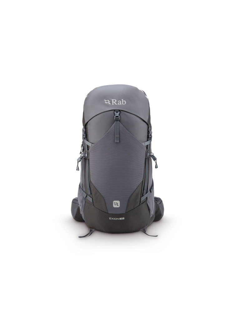 Rab Exion 38 Anthracite/Graphene QAP-73-AGR dagrugzakken online bestellen bij Kathmandu Outdoor & Travel